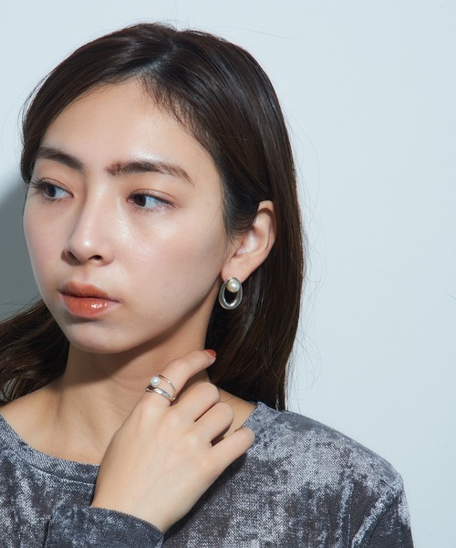 Boucles d'oreilles Carmel laiton ピアス現行品 PHILIPPE AUDIBERT ピアス 「PHILIPPE AUDIBERT」Boucles d