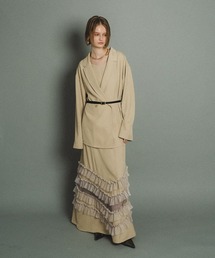 et.UNiVER ドレス Transparent hem setup dress : ZOZOTOWN Yahoo!店