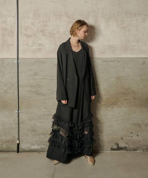 et.UNIVER オケージョンドレス et.UNiVER ドレス Many way frill dress : ZOZOTOWN Yahoo!店