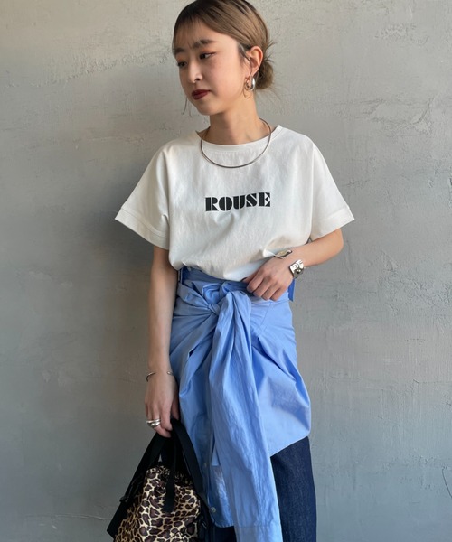 nenom tシャツ 「nenom/ネノム」 ロゴプリント グリッターT
