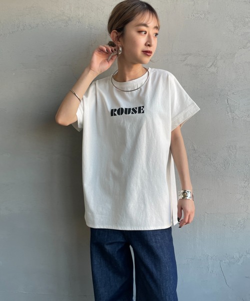 tシャツ グリッタープリントTシャツ レディース GOOD ROCK SPEED】BANDグリッタープリント半袖Tシャツ | FREDY