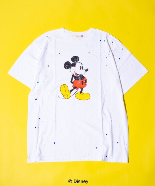 新品 GOOD ROCK SPEED別注ペンキ/ダメージ／ミッキー/MICKEY FREDY & GLOSTER｜【GOOD ROCK SPEED】別注ペンキ/ダメージ加工