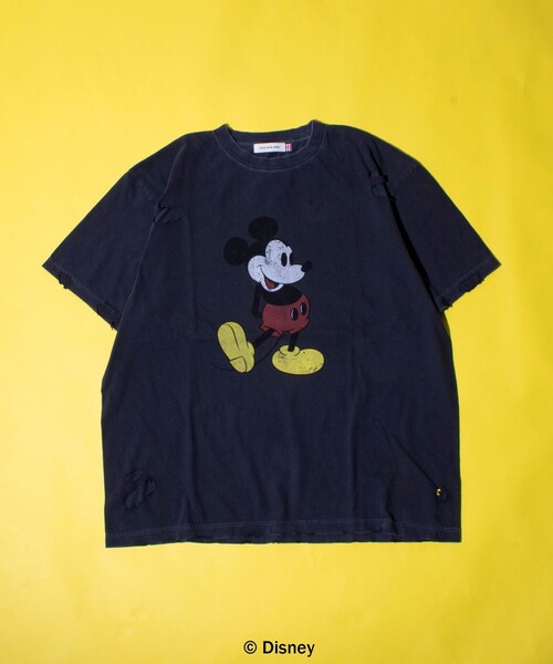 新品 GOOD ROCK SPEED別注ペンキ/ダメージ／ミッキー/MICKEY FREDY & GLOSTER｜【GOOD ROCK SPEED】別注ペンキ/ダメージ加工