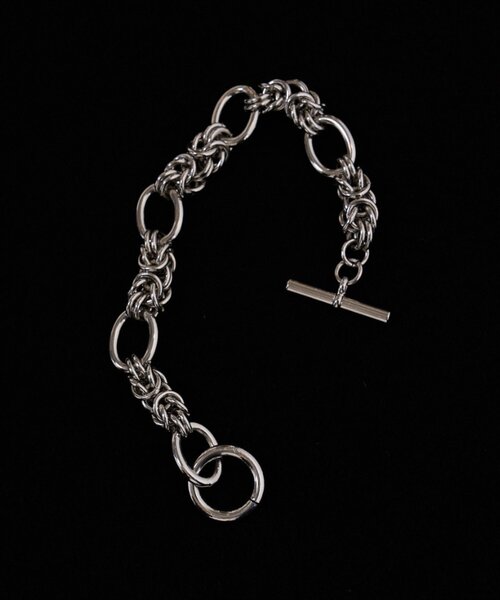 Lui's シルバーチェーンブレスレット Lui's ブレスレット 「mi-企画」シルバーチェーンブレスレット