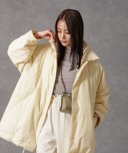 NANO universe（ナノ・ユニバース） ダウンジャケット「NISHIKAWA