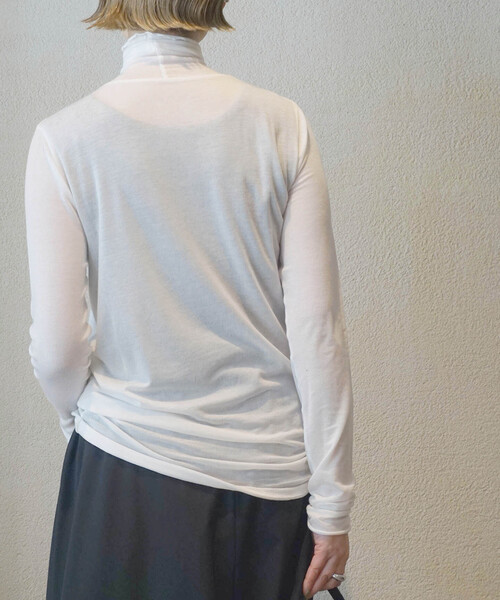 JOURNAL STANDARD LUXE tシャツ シアージャージ タートルネック