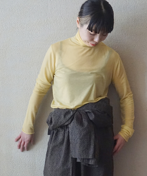 tシャツ シアージャージ タートルネックプルオーバー レディース JOURNAL STANDARD LUXE tシャツ シアージャージ タートルネック