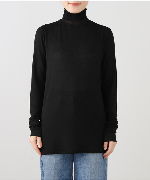 JOURNAL STANDARD LUXE tシャツ シアージャージ タートルネック