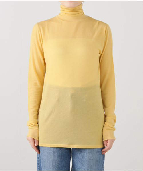 tシャツ シアージャージ タートルネックプルオーバー レディース JOURNAL STANDARD LUXE tシャツ シアージャージ タートルネック
