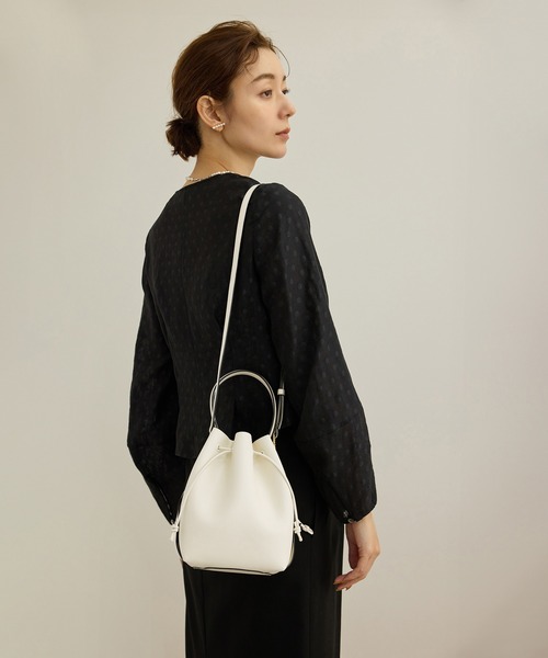 ROPE ショルダーバッグ ROPE' ショルダーバッグ バッグ 2WAYドロストレザーバッグ