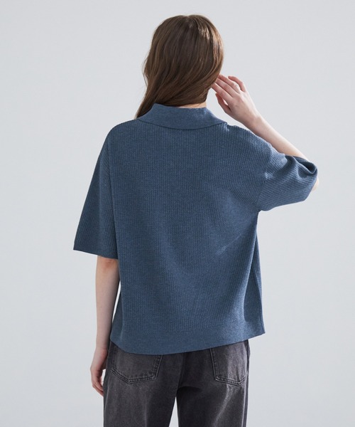 LUENNA ポロシャツ 「LUENNA」 Skipper Knit Polo Shirt