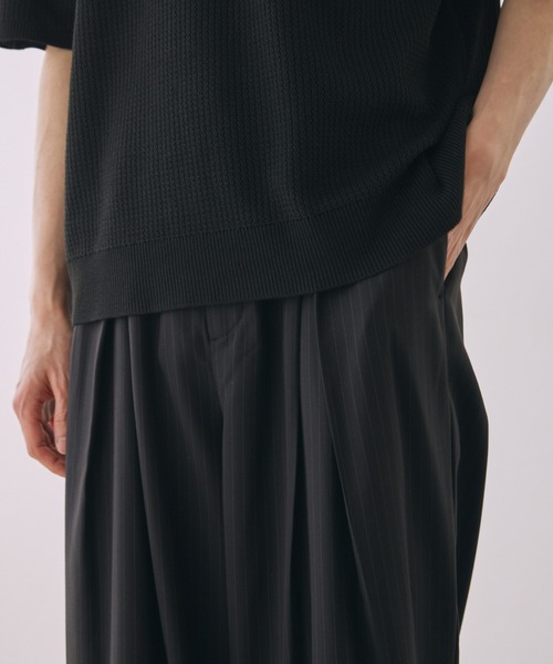 LUENNA ポロシャツ Skipper Knit Polo Shirt / スキッパー ニット