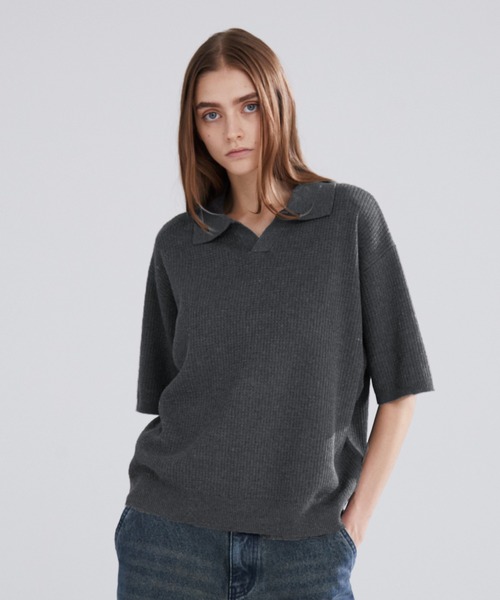 LUENNA ポロシャツ 「LUENNA」 Skipper Knit Polo Shirt