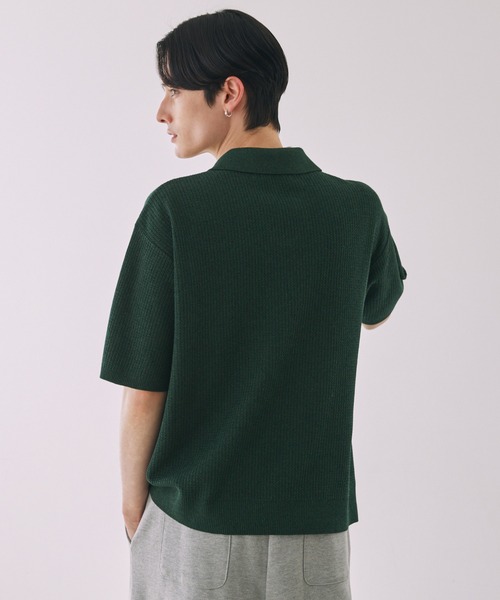LUENNA ポロシャツ Skipper Knit Polo Shirt / スキッパー ニット