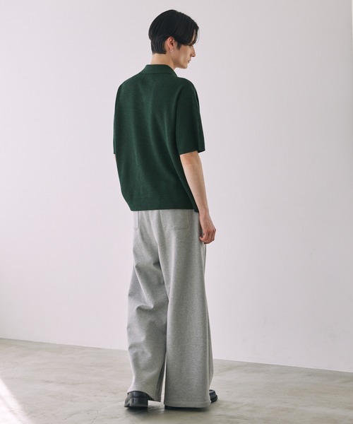 LUENNA ポロシャツ Skipper Knit Polo Shirt / スキッパー ニット