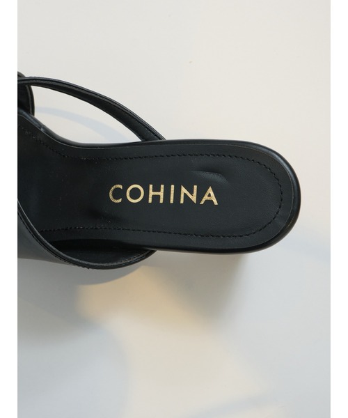 COHINA（コヒナ） サンダル セットバックトングサンダル 「低身長