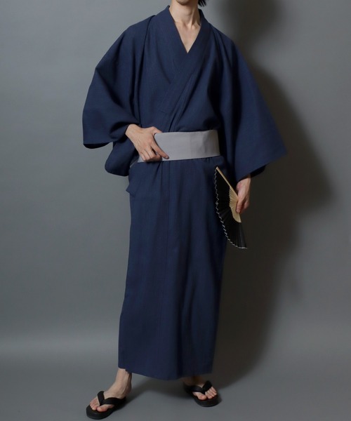 ANPAS（アンパス） 浴衣 Shijira-Weave YUKATA / しじら織り 浴衣 4点