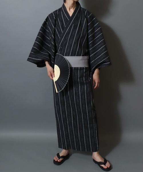 ANPAS（アンパス） 浴衣 Shijira-Weave YUKATA / しじら織り 浴衣 4点