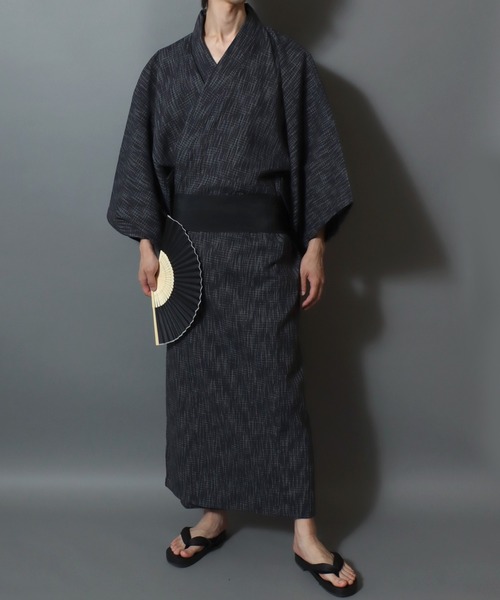 ANPAS（アンパス） 浴衣 Shijira-Weave YUKATA / しじら織り 浴衣 4点