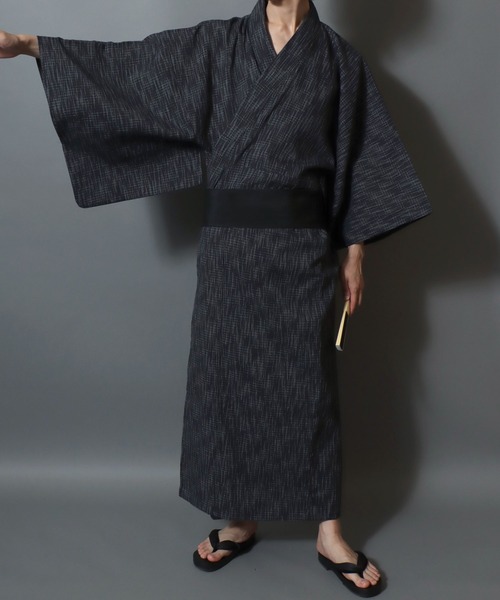 ANPAS（アンパス） 浴衣 Shijira-Weave YUKATA / しじら織り 浴衣 4点