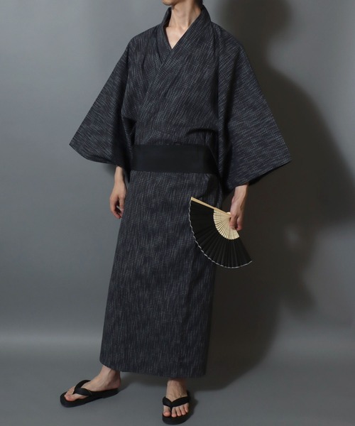 ANPAS（アンパス） 浴衣 Shijira-Weave YUKATA / しじら織り 浴衣 4点