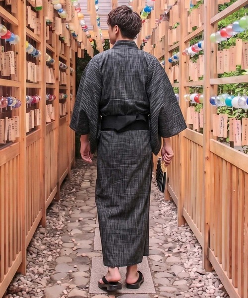 ANPAS（アンパス） 浴衣 Shijira-Weave YUKATA / しじら織り 浴衣 4点