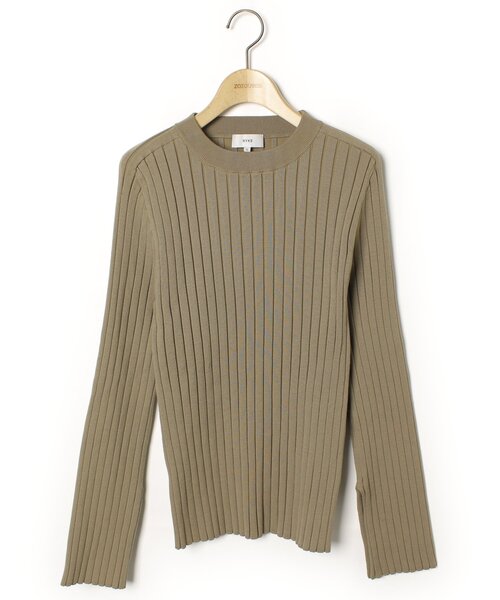 HYKE ハイクニット HYKE（ハイク） 長袖ニット 1 ブラウン レディース : ZOZOTOWN Yahoo