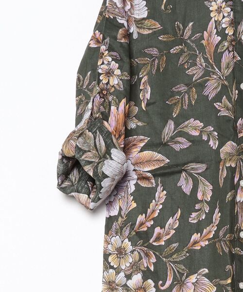 ブラウス シャツ リラックス フィット フローラル リネン シャツ レディース LAUREN RALPH ブラウス シャツ リラックス フィット フローラル