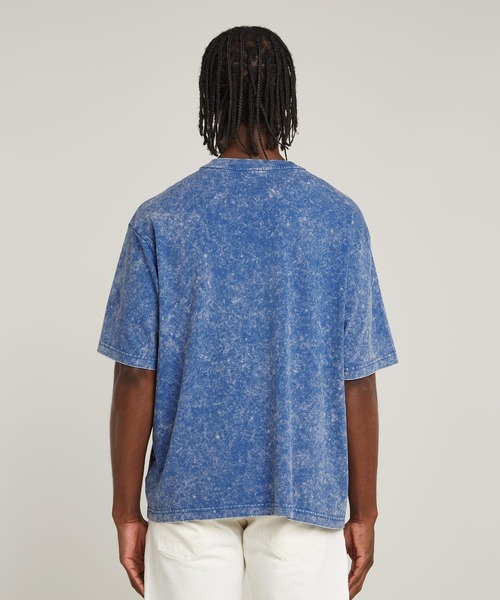 G-STAR RAW tシャツ ACID WASH BOXY T-SHIRT/ヴィンテージ加工