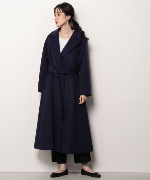 EMMEL REFINES（エメル リファインズ） チェスターコート S ネイビー