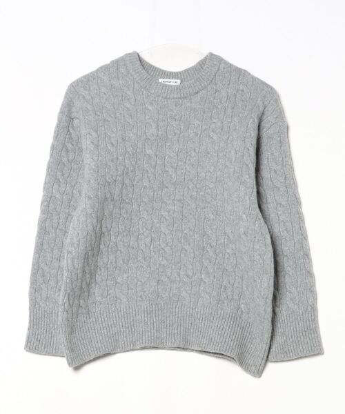 Deuxieme Classe（ドゥーズィエムクラス） 長袖ニット - グレー