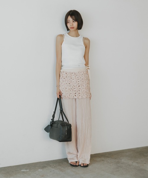 KUME タンクトップ ノースリーブ KUME/クメ Basic Tank Top タンク