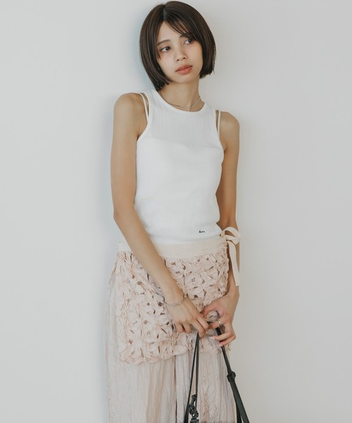 KUME タンクトップ ノースリーブ KUME/クメ Basic Tank Top タンク 
