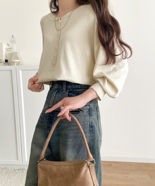 classicalelf（クラシカルエルフ） ニット セーター 色で遊ぶ、大人の