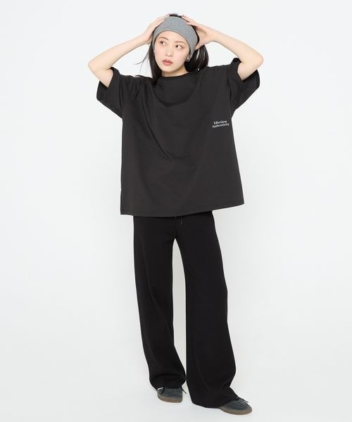 流行り の ブランド  JEANASIS パンツ 「Les Fleurs」アソートニットストレートパンツ パンツ