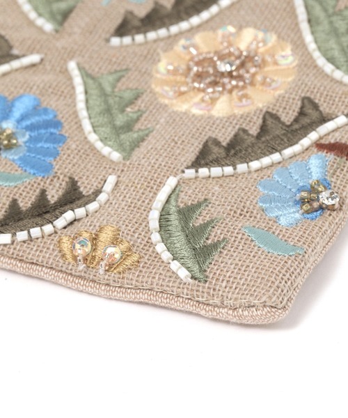 niko and… ポーチ ビーズ刺繍ポーチ レディース メンズ