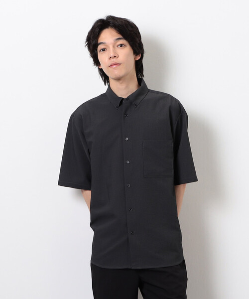 COMME CA ISM（コムサイズム） シャツ 「セットアップ対応」シア