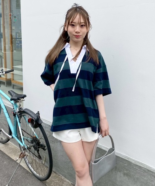tシャツ 「Narcissus」ラガーTシャツ レディース