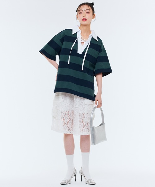 Narcissus tシャツ 「Narcissus」ラガーTシャツ レディース