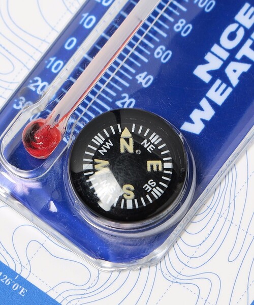 NICE WEATHER 「NICE WEATHER」COMPASS＆THERMOMETER キーリング