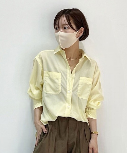 【低身長caho146cmさんプロデュース】2WAYシャツ BAYFLOW ブラウス シャツ 「低身長caho146cmさんプロデュース
