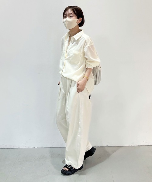 BAYFLOW（ベイフロー） ブラウス シャツ 「低身長caho146cmさん
