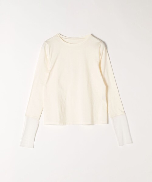 「SHIPS any」 長袖シャツ ONE SIZE オフホワイト レディース SHIPS any 「SHIPS any」 長袖シャツ ONE SIZE オフホワイト