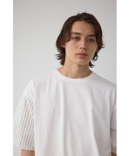 AZUL BY MOUSSY（アズールバイマウジー） tシャツ 異素材スウィッチ