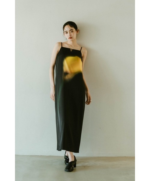 Knuth Marf ワンピース square neck one piece/white | KNUTH MARF