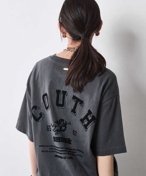 CHIC STYLE（シックスタイル） tシャツ バックプリントTシャツ「大きい 