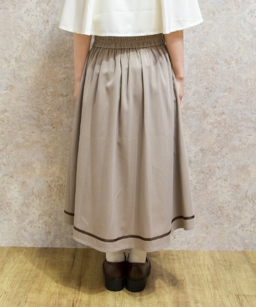 axes femme スカート フィッシュテール×ジップスカート