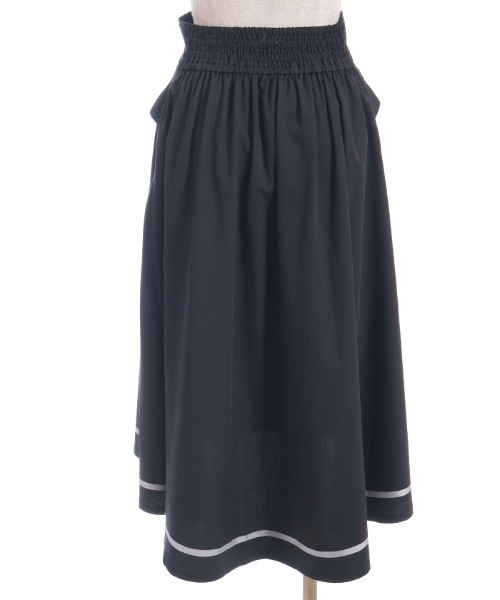 axes femme スカート フィッシュテール×ジップスカート