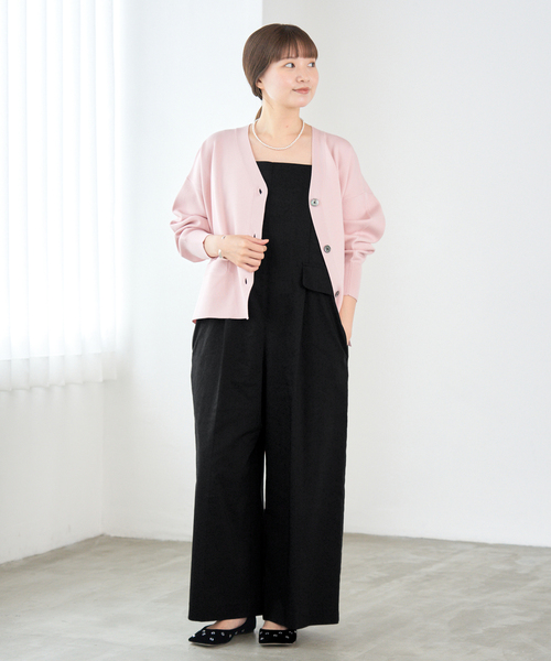 IENA サロペット オーバーオール ツイルサロペット レディース