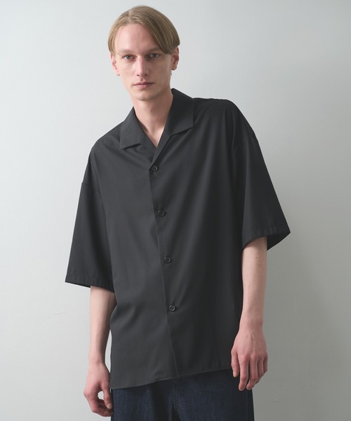 STUDIOUS（ステュディオス） シャツ 「涼しいウール」COOL WOOL SHIRTS